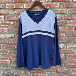 Vintage Forenza Long Sleeve Knit Top Mens L 90s